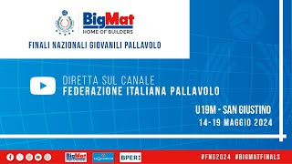 🔴 BIGMAT FINALI NAZIONALI GIOVANILI U19M n°gara 4  TONNO CALLIPO CALABRIA vs SHOWY BOYS GALATINA [upl. by Gerc]