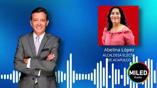 ENTREVISTA CON ABELINA LÓPEZ  TRABAJO DEL GOBIERNO EN ACAPULCO [upl. by Avra380]