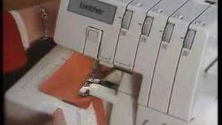 Part Five  Four Thread Overlock  Brother Serger 1034D [upl. by Mathur]