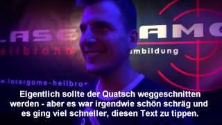 Lasergame Berlin besucht Lasergame Heilbronn [upl. by Analle127]