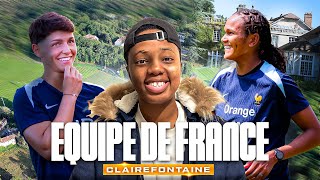 Jassiste à l’Entraînement de lÉquipe de France Féminine à Clairefontaine  VLOG [upl. by Smith]