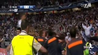 Sergio Ramos Goal vs Atletico Madrid UEFA Champions League Final 2014 [upl. by Anuahc450]