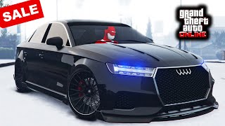 Obey Tailgater S Aggressive Customization amp Review  AUDI RS3 in GTA 5 Online [upl. by Ainex]