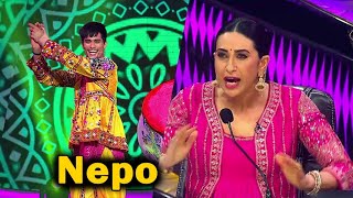 Indias Best Dancer Season 4 Nepo Karishma kapoor Dance Performance IBD 4 [upl. by Danyluk]