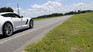 Launch Control Demonstration on my 2017 Corvette Z06 [upl. by Llabmik]