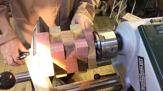 Woodturning  The Howarts Magical Box Of Mystery [upl. by Keelby]