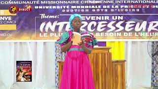 6e JOUR DE LA 25e EDITION DE L’UMPJ  SECTION CÔTE D’IVOIRE  Thème  quotDEVENIR UN INTERCESSEUR … [upl. by Ratcliff]