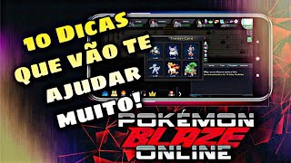 Pokémon Blaze online  10 Dicas que vão te ajudar muito PCMobile [upl. by Nylodnewg479]