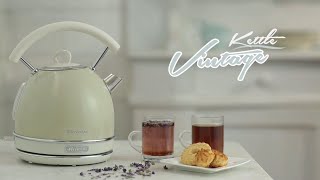 Electric Kettle Vintage 17L  Ariete 2877 [upl. by Annehsat15]