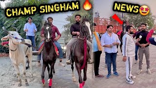 SINGHAM Ganga Snan Pr No1 Bail Ban Gya 😍🥳 Firse INTERVIEW Hogya 45 km Ride Pr 🔥 [upl. by Engel960]