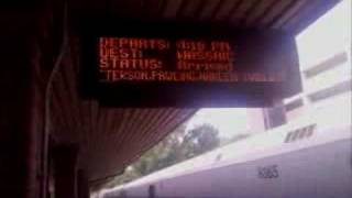 new LED Signs at White Plains  Metro North [upl. by Nicolette]