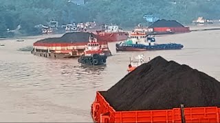 MENGAGUMKAN INILAH ALUR SUNGAI TERSIBUK DI DUNIA YANG DI LEWATI KAPAL² PENGANGKUT BATU BARA❗❗ [upl. by Renrew518]