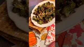 Let’s make Roasted Broccoli for a Thanksgiving Side Dish  Easy No Salt Flavorful Recipe [upl. by Ytitsahc]