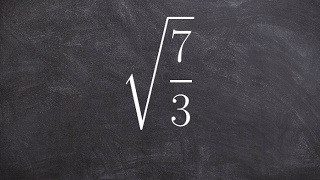 Simplify a fraction under a square root  Legal cheating for math [upl. by Allyson75]