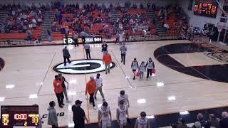 Green High School vs Massillon Washington High School Mens JV Basketball [upl. by Longley649]