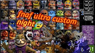 Fnaf ultra custom night [upl. by Noinatrad]