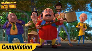 New Compilation  16  Hindi Cartoon  Motu Patlu  S13  spot [upl. by Card804]