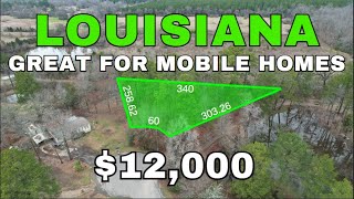 106 ACRES in Shreveport  MOBILE HOMES ALLOWED [upl. by Ingrim]