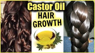 10 Benefits of CASTOR OIL for HAIR GROWTH │THICK LONG HAIR PREVENT HAIR LOSS amp BREAKAGE  MORE [upl. by Vinni]