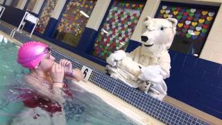 Swimming  Louisville Zoo Polar Bear Commercial [upl. by Ashmead372]