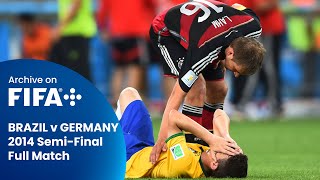 FULL MATCH Brazil v Germany  2014 FIFA World Cup [upl. by Skell903]