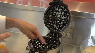 How to Make Waffles With a Waffle Maker [upl. by Leimad]