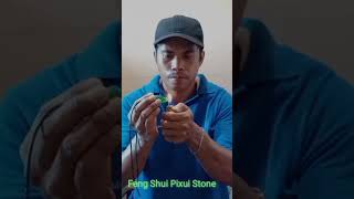 HOW TO TEST PIXIU STONE Amulet necklace FENG SHUI [upl. by Ashli]