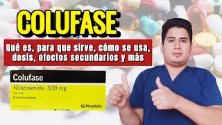 💊 COLUFASE Nitazoxanida Para Que Sirve  ¿Cómo se Toma Para Desparasitar [upl. by Dde642]