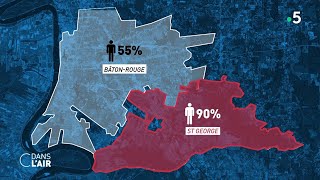 Une nouvelle forme de ségrégation à BâtonRouge en Louisiane  reportage cdanslair 12112021 [upl. by Leia]