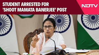 Kolkata Doctor Case  quotLike Indira Gandhiquot Student Arrested For Shoot Mamata Banerjee Post [upl. by Kellda]