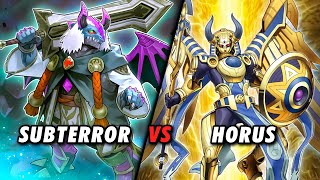 Subterror VS Horus  2024  Locals yugioh [upl. by Akirdna]