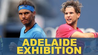 Rafael Nadal vs Dominic Thiem  EXHIBITION 2021 [upl. by Dub]