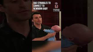 Dad struggles to connect with newborn baby 😳 supernanny childcare jofrost tvshow parenting [upl. by Tiossem]