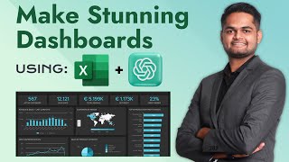 How to Create Stunning Excel Dashboards with ChatGPT [upl. by Valera]