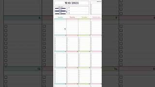 📆 Lifetime Task Calendar Google Sheets Template tasktracker taskcalendar todolist googlesheets [upl. by Celik31]