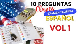 PREGUNTAS DE PRÁCTICA 2023 del EXAMEN TEÓRICO DE MANEJOEN ESPAÑOLLicencia de Conducir en USA [upl. by Dalohcin]