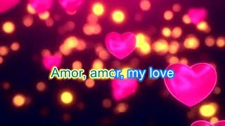 Amor Amor Amor English version Mat Monro Lyrics [upl. by Euqnom]