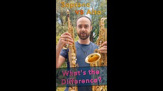 Soprano vs Alto Saxophone – Whats the Difference [upl. by Theressa]