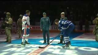 Canadian Armed Forces Appreciation Night  February 7 2015 [upl. by Olimreh]