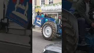 Tractors on tour Ware Hertfordshire [upl. by Nnylirak]