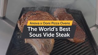 Cook the perfect steak with the Anova Precision Cooker and Ooni Koda 16 [upl. by Ebarta237]