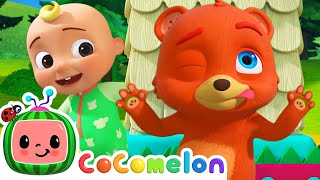 Peekaboo Song with Boba Bear  CoComelon Animal Time Nursery Rhymes for kids [upl. by Ardel]