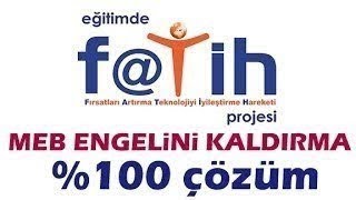 MEB Ftif Ağı Erişim Engeli Kaldırmak 2019 Mayıs [upl. by Spatz]