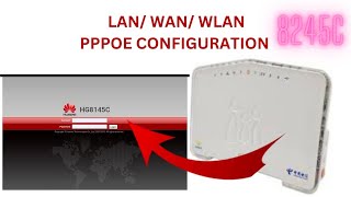 How to configure Huawei Onu router HG8245C [upl. by Mendelson]