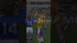 Winning eleven 3 gol winningeleven3 konami copadomundo gaming shorts [upl. by Uohk]