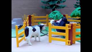 Brunain la vache au prêtre  PLAYMOBILS [upl. by Engvall]