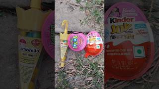 YoYo candy gems amp Umbrella Jems In Kinder Joy Box shorts ytshorts kinderjoy gems [upl. by Aerbas425]