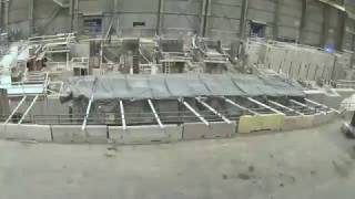 Time Lapse Stretcher Construction at Arconic Davenport Works [upl. by Leunamesoj]