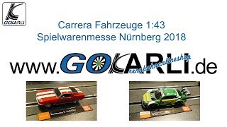 Carrera Messe Neuheiten Nürnberg 2018 Carrera GO GO Plus und Digital 143 [upl. by Nidnarb]