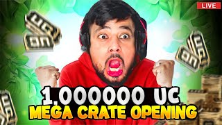 100000 UC CRATE OPENING  PUBG MOBILE LIVE STREAM  FM Radio Gaming [upl. by Enyrat]